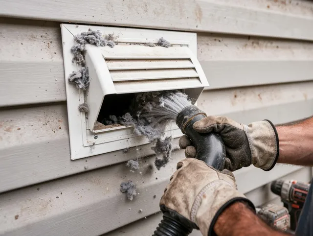 Professional dryer vent cleaning by Mount Holly Dryer Vent Cleaning in Mount Holly