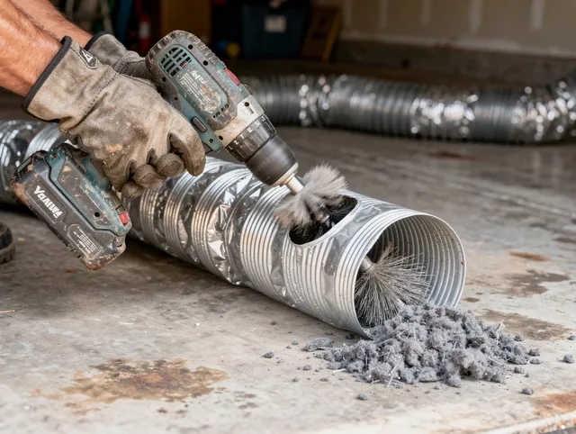 Professional duct cleaning by Mount Holly Dryer Vent Cleaning in Mount Holly