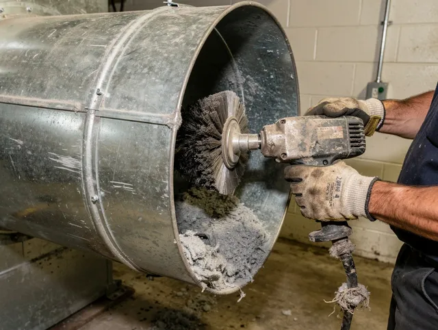 Industrial-grade dryer vent cleaning by Mount Holly Dryer Vent Cleaning in Mount Holly