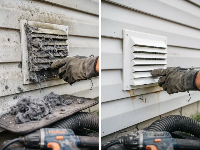 Residential dryer vent cleaning by Mount Holly Dryer Vent Cleaning in Mount Holly